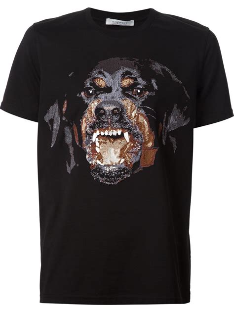 rottweiler givenchy sweatshirt|Givenchy t shirt with holes.